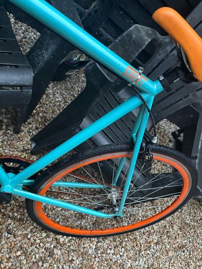 Blue Urban Bike