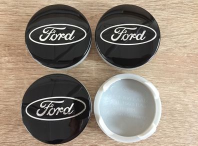 4 x Ford  Alloy Wheel Centre Caps 54mm