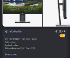 Dell P2319H 23" Full HD Monitor