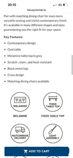 dining table