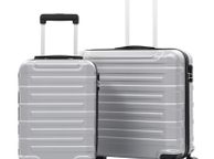 main image for ad Hardcase Trolley Set 2 pcs Silver ABS