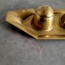 Vintage military brass inkwell Image 3
