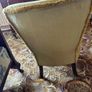 Mid century gold colour boudoir or cocktail chair Image 6