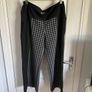 Alembika cheque wide leg trousers size 16 Image 3