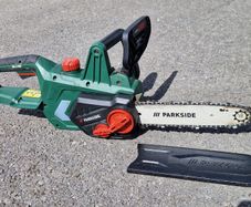 Parkside 20V battery chainsaw