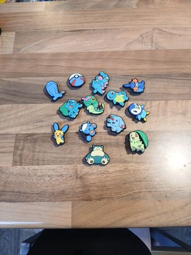 Pokemon croc charms