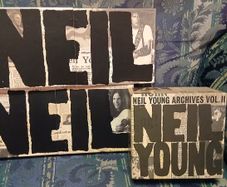 Neil Young Archives Vols 1, 2 & 3 CD Box Sets