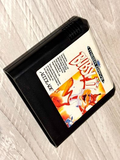 Bubsy 2 for Mega Drive - Boxed & Minty