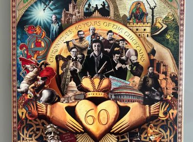 The Chieftains - Chronicles, 60 Years of the Chieftains. Triple green remastered vinyl LP with 37 tracks. Features Van Morrison, Stones, Bon Iver, Sinead O'Connor and more. Like new - played once.