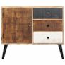 Sideboard 88x30x73 cm Solid Mango Wood Image 2