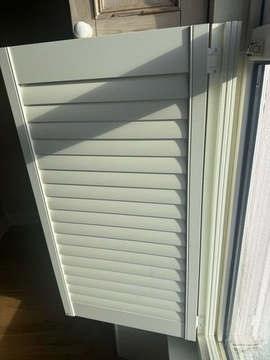 Plantation Window Shutters  Excellent Condition