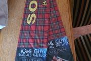 Rod stewart tartan scarf