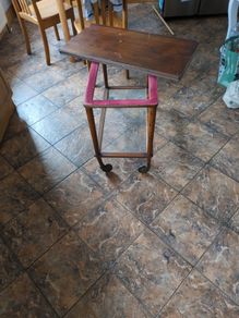 vintage tea trolley table