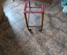 vintage tea trolley table