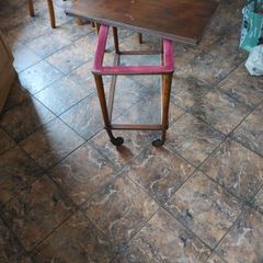 vintage tea trolley table