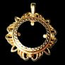 Pristine Vintage 9ct Gold Half-Sovereign Mount Image 4