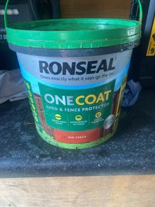 Ronseal one coat - Red cedar