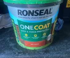 Ronseal one coat - Red cedar