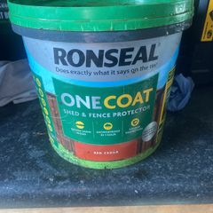 Ronseal one coat - Red cedar