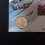 1994 D-Day 50th Anniversary, Guernsey 2 Pound Coin and Stamp First Day Cover, ( Mercury PNC ) Image 2