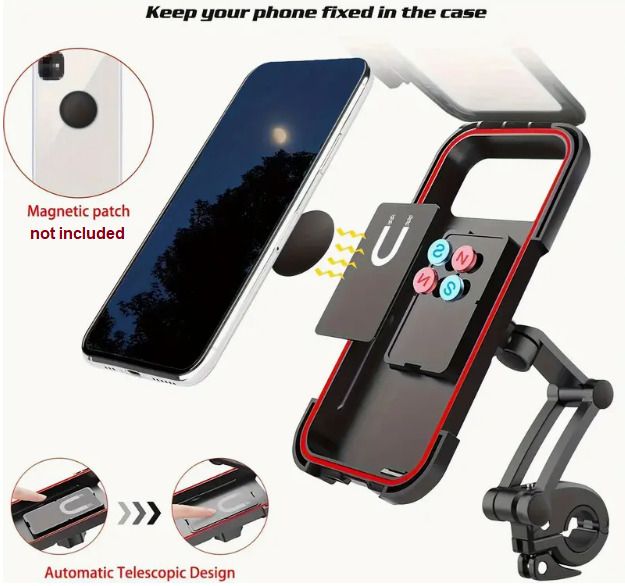 Waterproof And Anti-fog Mobile Phone Holder For Bicycle