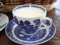 main image for ad Antique Tea Cup Candle