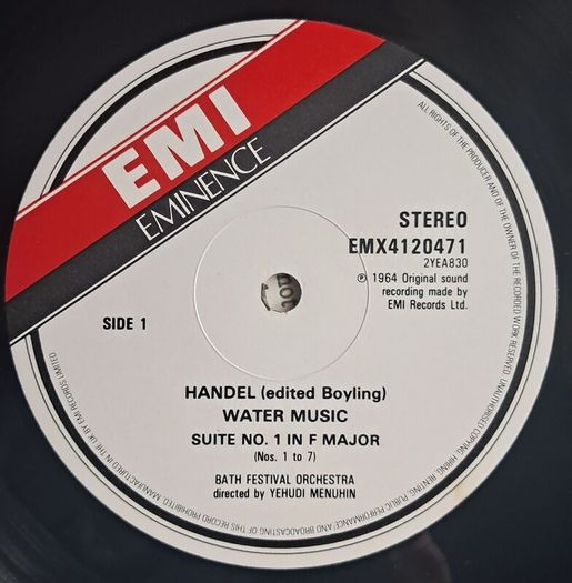 Handel Water Music