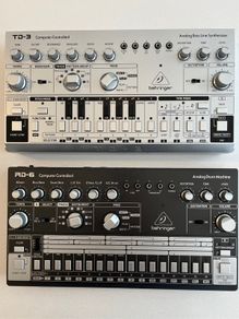 Behringer TD3 Bass Synth & RD6 Drum Machine