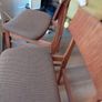 Farstrup Model 210 - Original Danish Mid-Century Teak Dining Chairs X4 Image 6