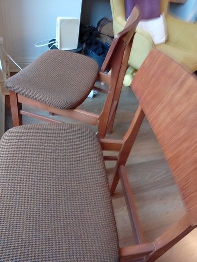 Farstrup Model 210 - Original Danish Mid-Century Teak Dining Chairs X4