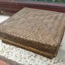 Lightweight Square Wicker Storage Box. Image 4