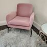 Blush pink Armchairs (3 available) Image 5
