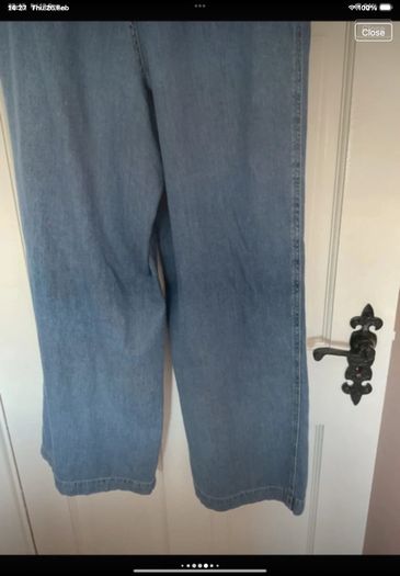 jeans  nwt F&f trouser style jeans size 12 wide leg