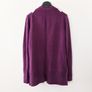 Purple Cotton Blend Cardigan Size XS Image 5
