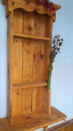 NEW Rustic Floating Shelf Piece / Display / Storage