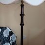 Vintage Mahogany Floor Lamp Image 6