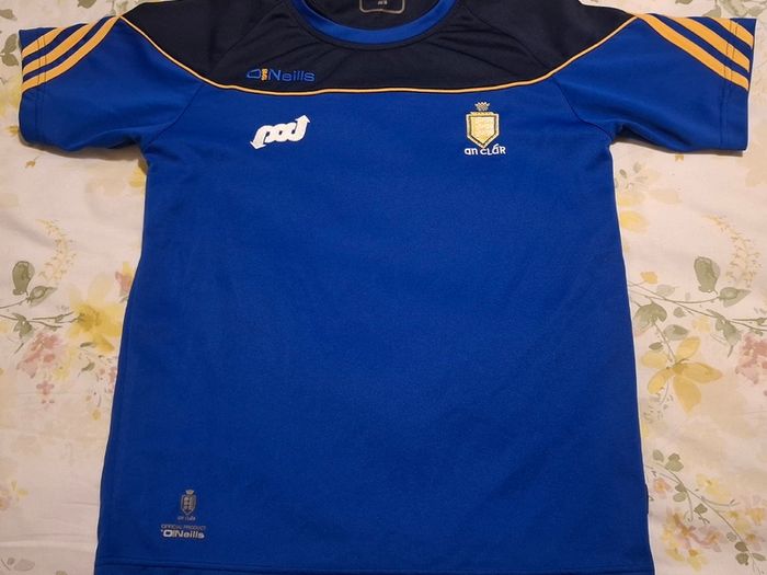 Clare GAA Official O'Neills Hurling Jersey (Youths 13 Years) FREE POST