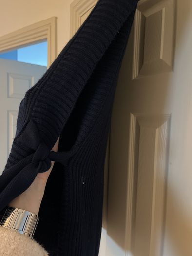 LK Bennett navy wool tunic