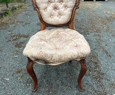 Antique Victorian Era Parlor Chair