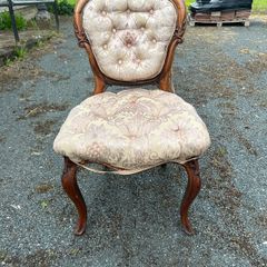 Antique Victorian Era Parlor Chair