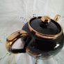 Sadler teapot, vintage black teapot Image 5