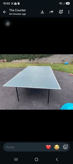 table tennis table
