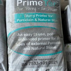 Primer for porcelain or natural stone