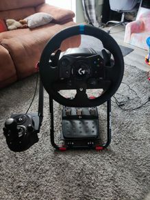 Logitech G G923 Racing Wheel and Pedals, Gear stick and stand