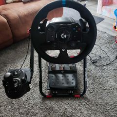 Logitech G G923 Racing Wheel and Pedals, Gear stick and stand