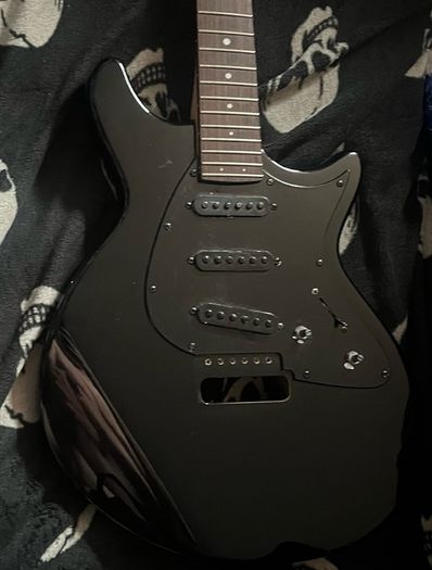 LAG jet vintage Electric Guitar body neck  single coil pickups guitars parts accessories
