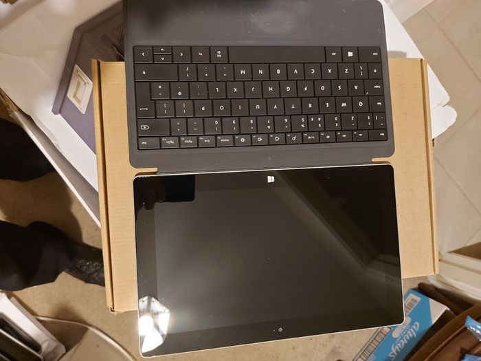 Microsoft Surface 10.1 inch Tablet with Keyboard cover, in excellent cosmetic condition, no charger to test