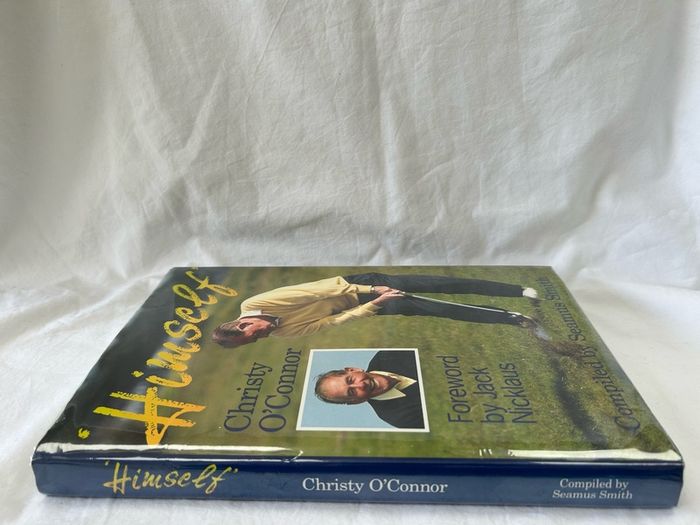 Christy O'Connor Snr SIGNED autobiography Golf Legend