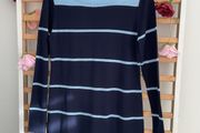 dress Bnwt gap navy striped jumper dress size small 30% wool