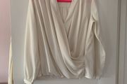Cream blouse